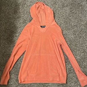 Orange hoodie